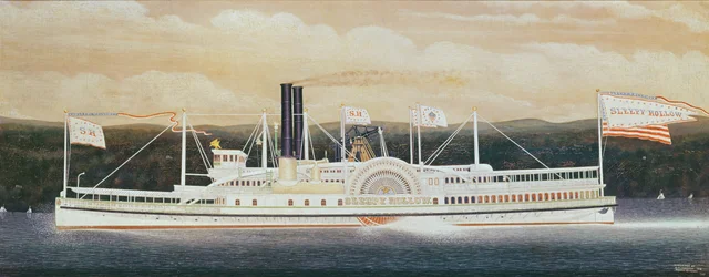 Le bateau à vapeur 