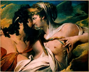 Junon et Jupiter sur le mont Ida par James Barry