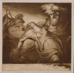 Le Roi Lear et Cordelia