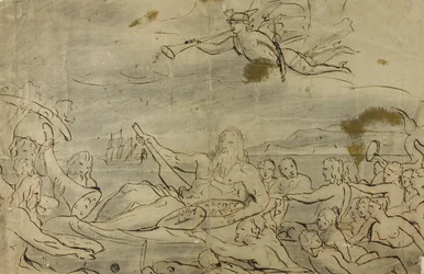 Étude pour Commerce ou le Triomphe de la Tamise, 1767-80