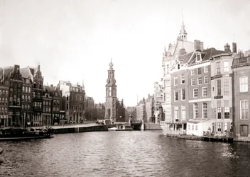 Canal, Amsterdam, 1898