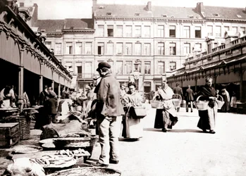 Étals de marché, Anvers