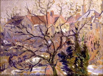 Neige à Hampstead