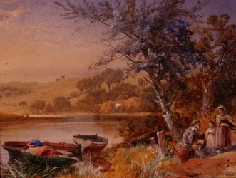 Au Bord du Lac (détail)