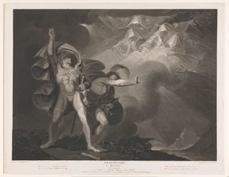 Trois sorcières apparaissent à Macbeth et Banquo