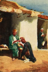 Rasage de la tête - Actes xxi 24, vers 1924. Créateurs : James Clark, Henry A Harper