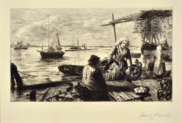 Bateau de marché, Hollande