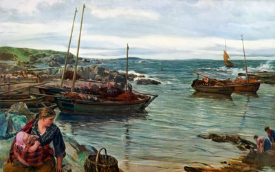 Retour avec la marée, 1880, 1912