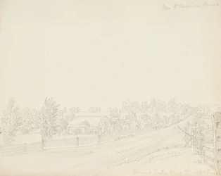 Maison de M. W. Mains, lac Derwent