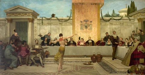 Le banquet, 1882