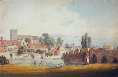 Aylesford, près de Maidstone, Kent, XIXe siècle