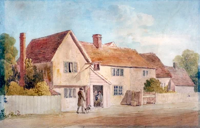 Cottages à Chadwell, Essex, 19e siècle