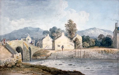 Entrée à Keswick, Cumberland, 19ème siècle