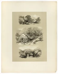 Moulin de Pandy, Church Pool, et un autre sujet, de Sélections pittoresques