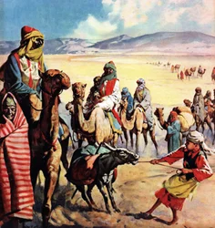 Les voyageurs des pays de la Bible