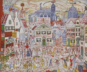 1. Décor (tiré de : La Gamme d