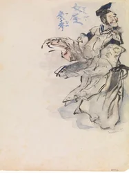Chinoiserie, un homme