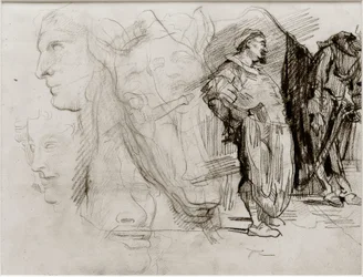 Don Quichotte et tête de cheval