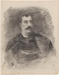 Le peintre Alfred Stevens