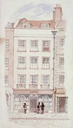 Les locaux de Laurie, Fleet Street, Londres, vers 1820