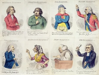 8 vignettes représentant l