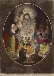 Une fantasmagorie; - Scène - Conjuration d
