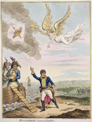 Buonaparte quittant l