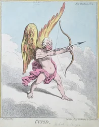 Cupidon, publié par Hannah Humphrey en 1799