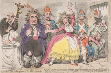 Louis XVI prenant congé de sa femme et de sa famille