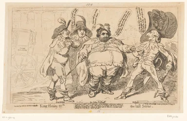 Caricature de Charles Fox, 1788