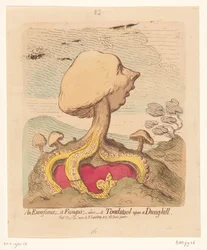 Caricature de William Pitt le Jeune, 1791