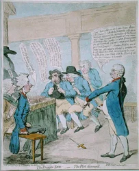 La scène du poignard, ou Le complot découvert