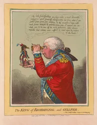 Le roi de Brobdingnag et Gulliver, publié en 1803