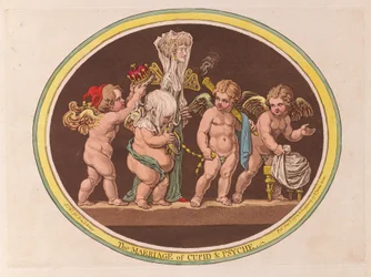 Le mariage de Cupidon et Psyché, pub. 1797