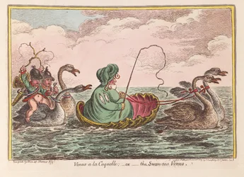 Vénus à la Coquelle ; ou la Vénus de Swan-sea, pub. 1809