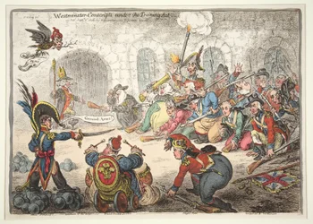 Conscrits de Westminster sous la loi de formation, 1806