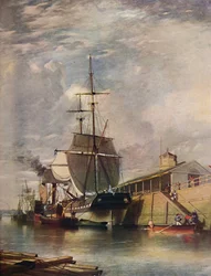 Port de Belfast - Ferry Steps, 1851, 1909