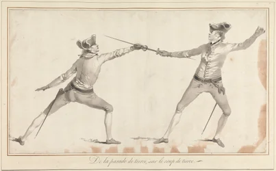 De la parade de tierce, sur le coup de tierce