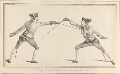 De la Risposte en Quinte de Pied formée sur le Coup de Seconde