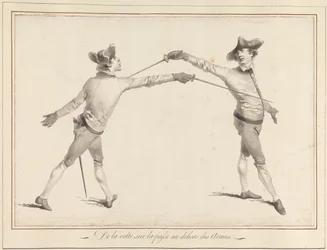 De la volte sur la passe au dehors des armes