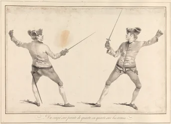 Du Coupé sur Pointe de Quarte en Quarte sur les Armes