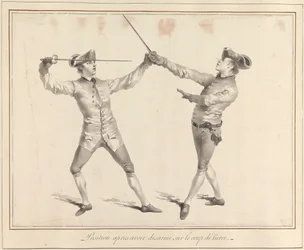 Position Après Avoir Désarmé sur le Coup de Tierce