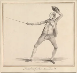 Quatrième position du salut