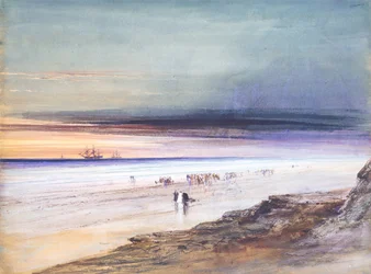 Scène de plage