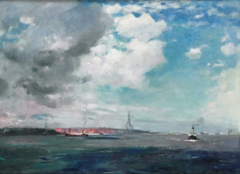 New Brighton depuis le Mersey, 1907