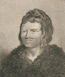 Un natif de Sandwich Sound, 1784