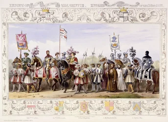 Procession vers les listes, 1843