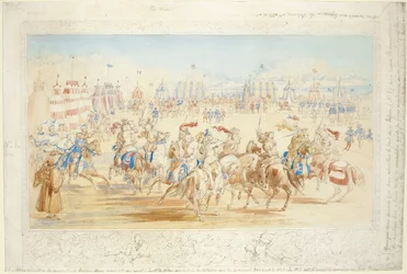 La mêlée (No. 1), 1839