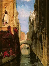Un canal latéral, Venise
