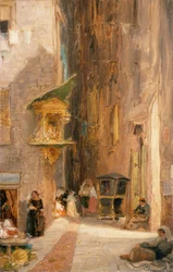 Rue à Gênes